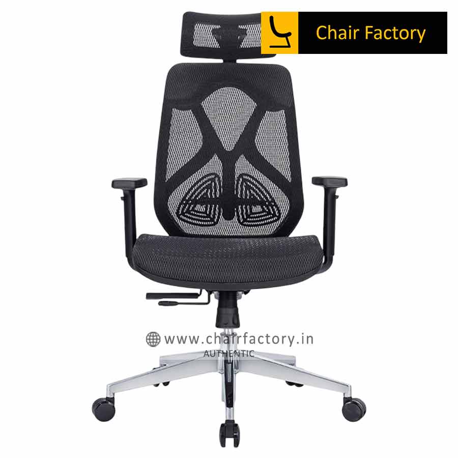 Black Octopus ZX High Back Mesh Seat Ergonomic Chair 